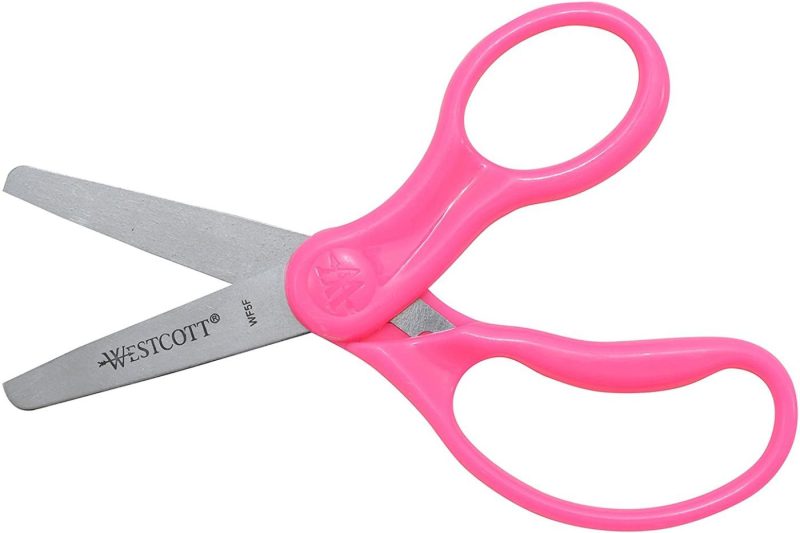 Craft Supplies |  Westcott Right- & Left-Handed Scissors For Kids, Assorted, 6 Pack Arts, Crafts & Sewing Blunt