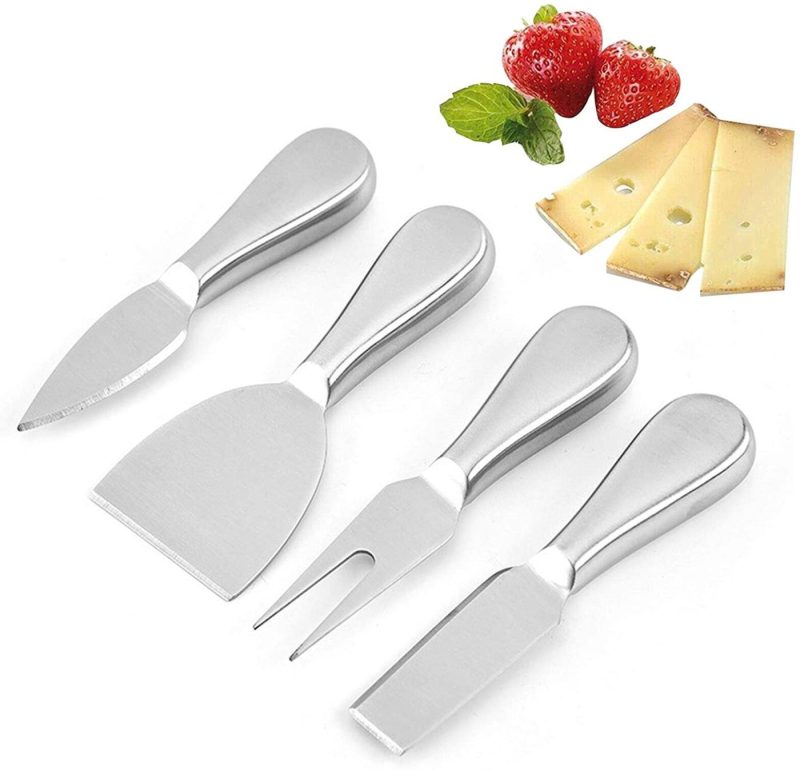 Cutlery & Knife Accessories |  Cheese Knives With Wood Handle Steel Stainless Cheese Slicer Cheese Cutter (Option A) Cutlery & Knife Accessories 2+1model 2