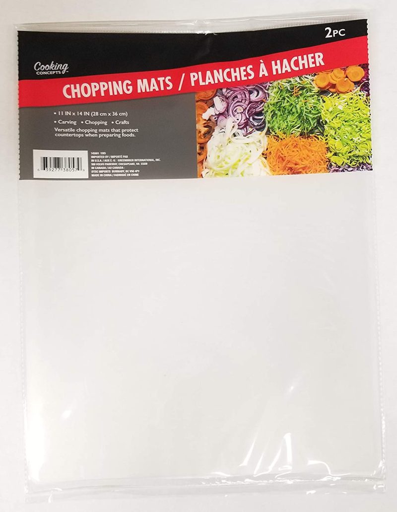 Cutlery & Knife Accessories |  Cooking Concepts Chopping Mats 4 Pcs / Planches A Hacher 4 Pack Cutlery & Knife Accessories Cooking Concepts