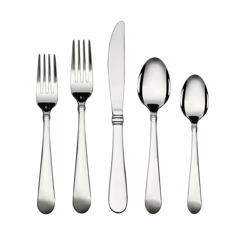 Dining & Entertaining |  20 Piece Stainless Steel Flatware Set, Silver Tableware Service For 4 Dining & Entertaining Dining & Entertaining