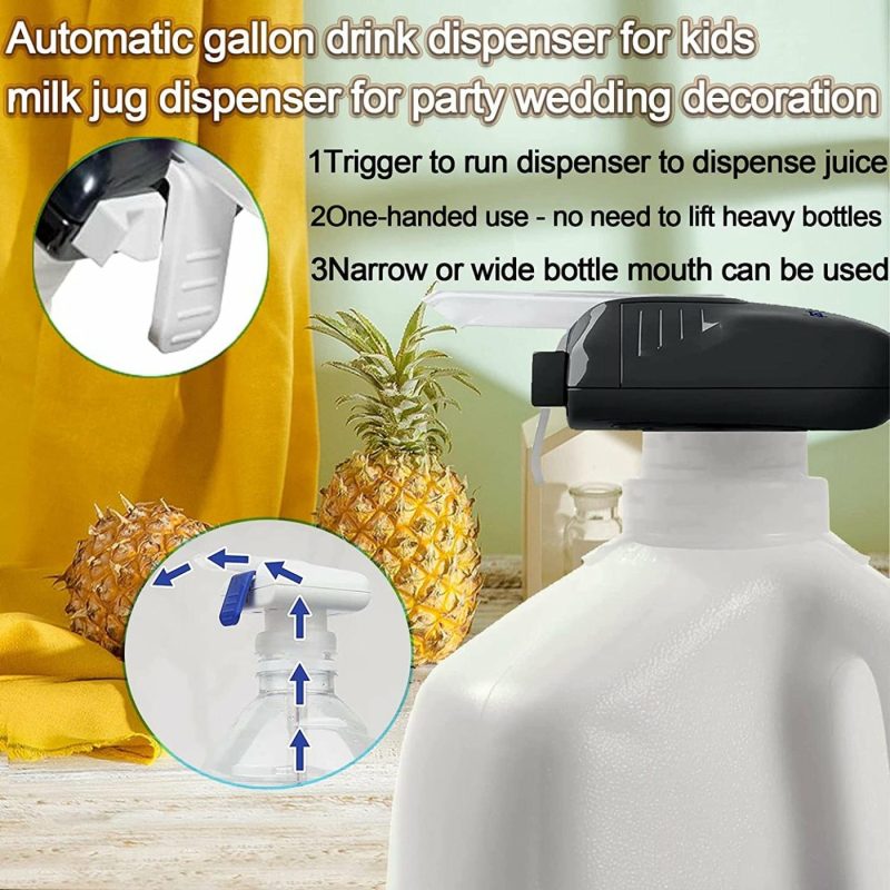 Dining & Entertaining |  2Pcs Automatic Portable Milk Dispenser Dining & Entertaining Dining & Entertaining