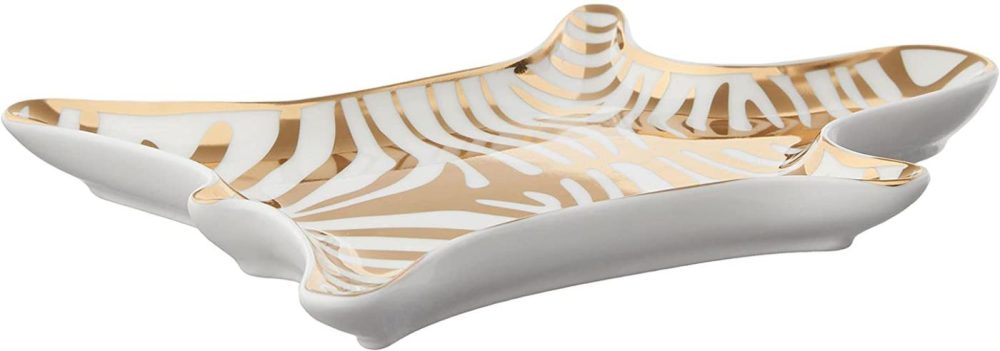 Dining & Entertaining |  Jonathan Adler Metallic Zebra Dish Dining & Entertaining Dining & Entertaining