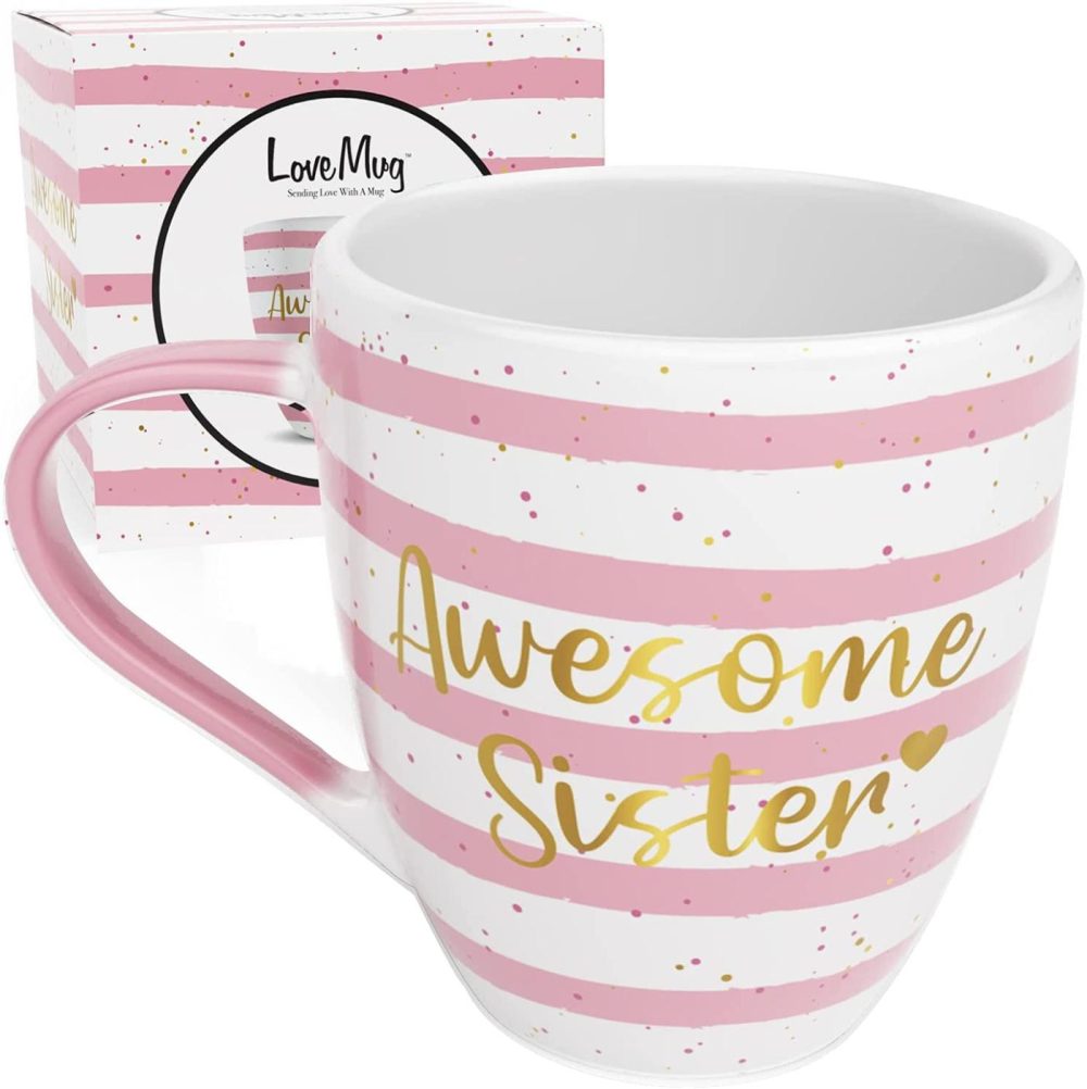 Dining & Entertaining |  Love Mug: Sister Mug, Gifts For Sister And Gifts For Sister From Sister And Brother, Ideal Christmas Gifts For Sister Or Birthday Gifts For Sister, Gift For Sister And Sister Coffee Mug Cup Gift Dining & Entertaining Dining & Entertaining