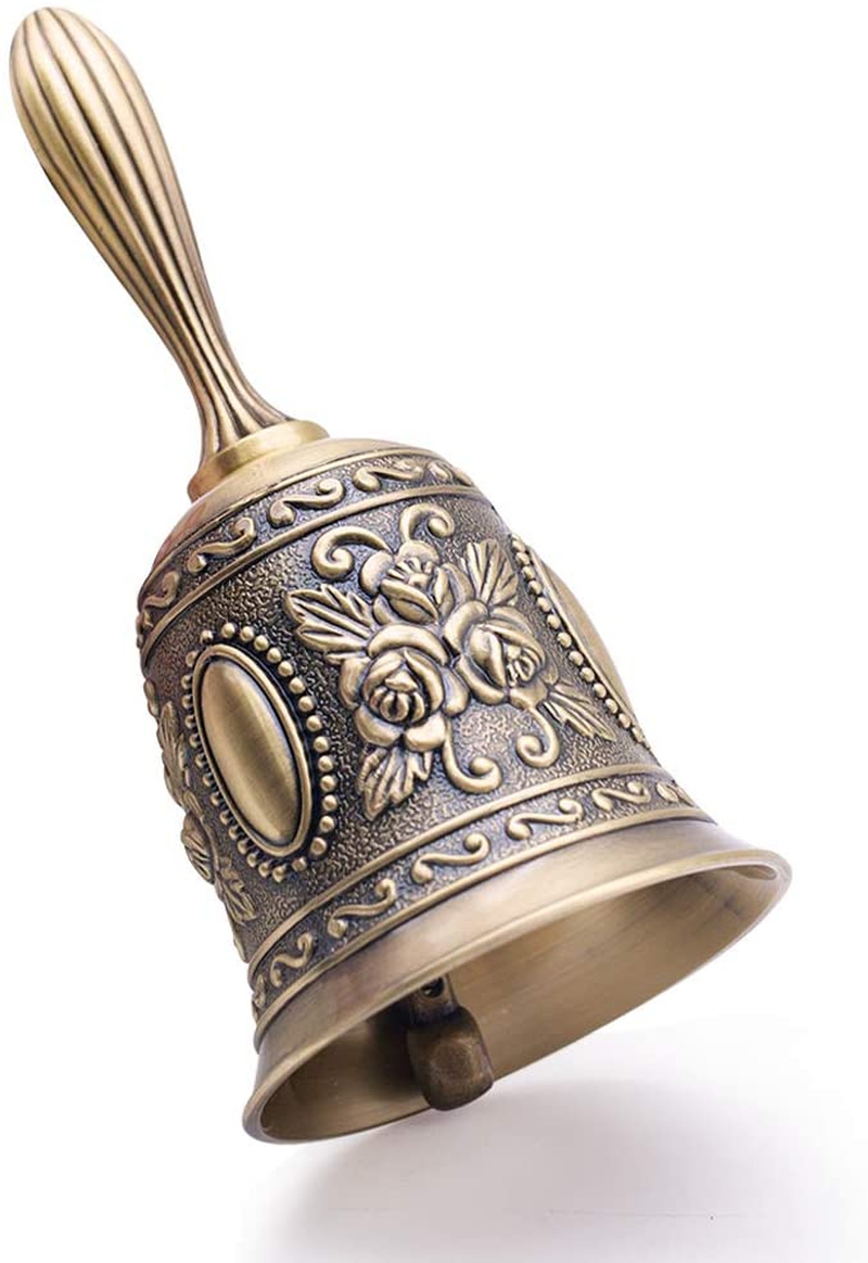 Drums & Percussion |  Domestar Hand Bell Call Bell Brass Wedding Bells Musical Instruments DomeStar