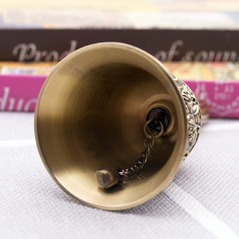 Drums & Percussion |  Domestar Silver Hand Bell Call Bell Brass Wedding Bells Drums & Percussion DomeStar