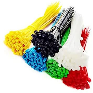 Education & Crafts |  400 Pcs 6" Cable Tie Nylon Zip Tie Self Locking Multi-Purpose For Home Office Garage Workshop Etc. 6 Colors(3 X 150Mm) Education & Crafts Becho