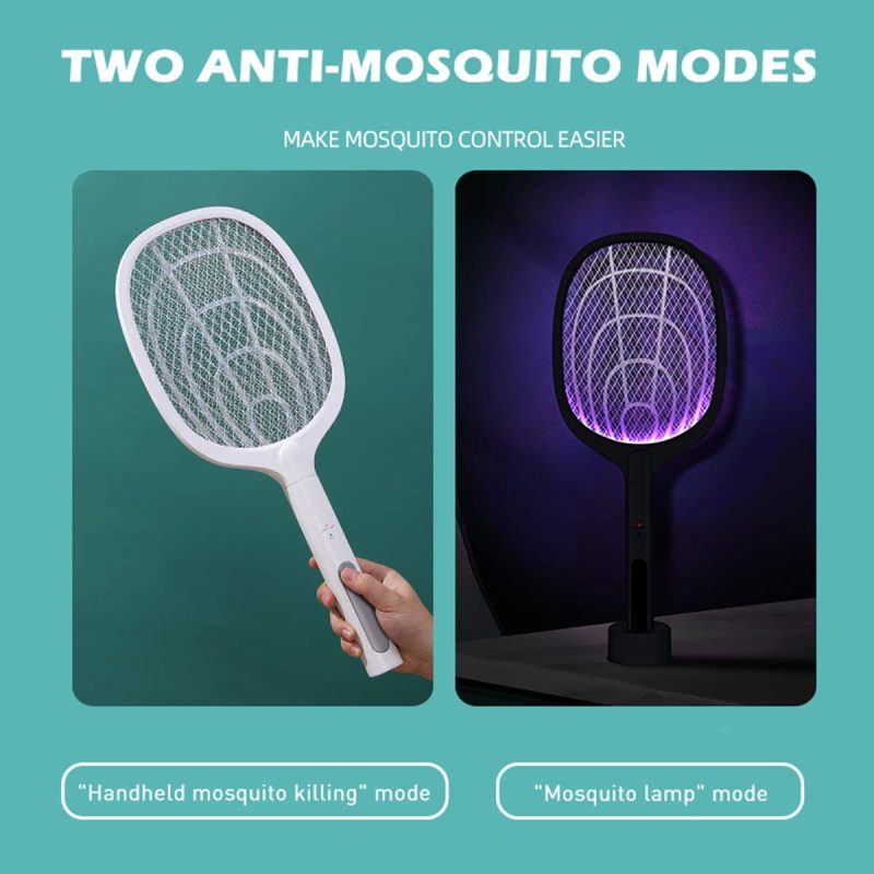 Education & Crafts |  Aicase Bug Zapper, 3000 Volt Indoor & Outdoor Electric Fly Swatter, Usb Rechargeable Mosquito Killer Racket For Home Bedroom, Kitchen,Office, Backyard, Patio,Safe To Touch With 3-Layer Safety Mesh Education & Crafts AICase