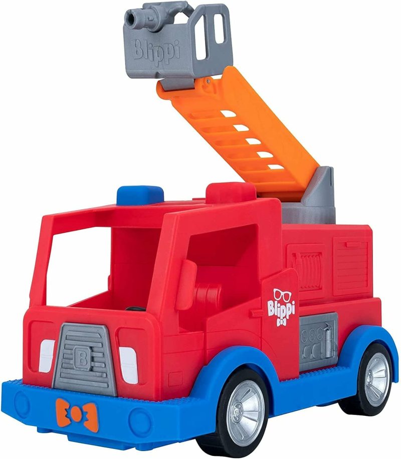 Education & Crafts |  Blippi Fire Truck – Fun Freewheeling Vehicles With Freewheeling Features Including 3 Firefighter And Fire Dog, Sounds And Phrases – Educational Vehicles For Toddlers And Young Kids Education & Crafts Blippi