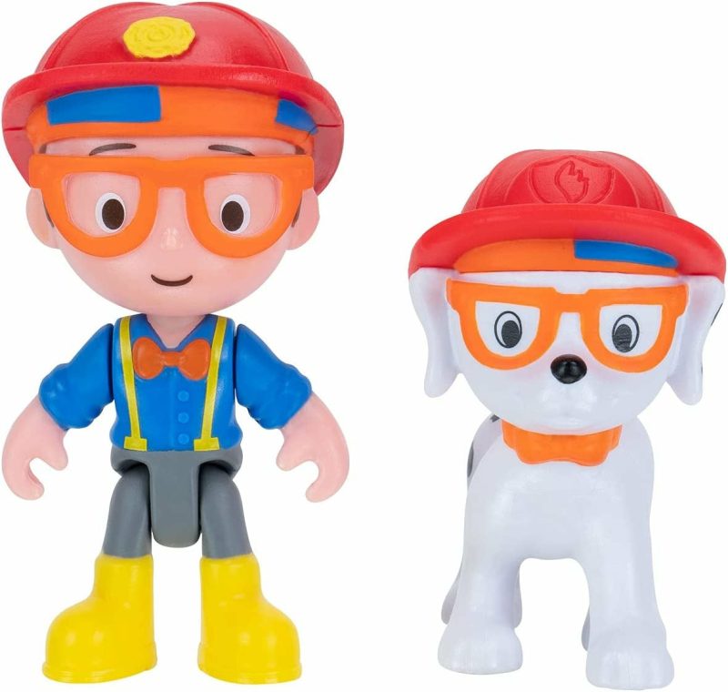 Education & Crafts |  Blippi Fire Truck – Fun Freewheeling Vehicles With Freewheeling Features Including 3 Firefighter And Fire Dog, Sounds And Phrases – Educational Vehicles For Toddlers And Young Kids Education & Crafts Blippi