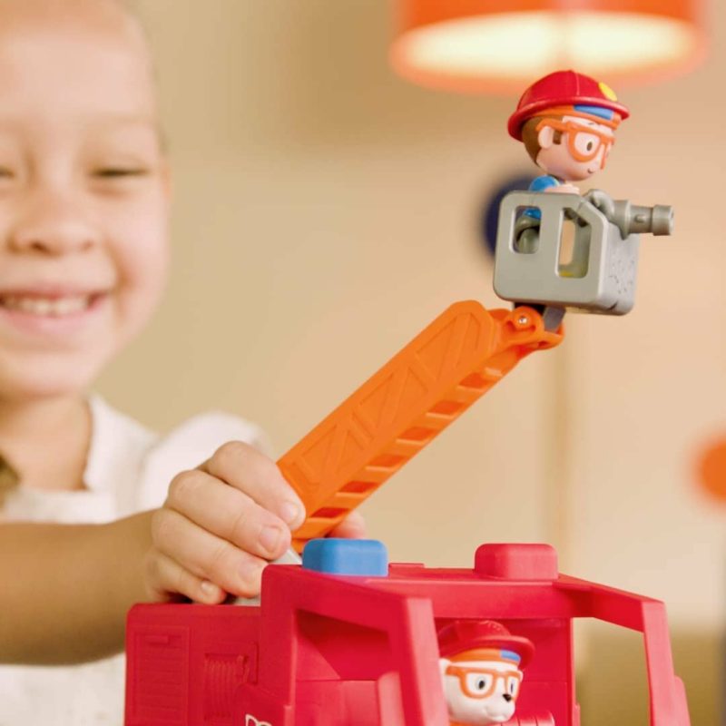 Education & Crafts |  Blippi Fire Truck – Fun Freewheeling Vehicles With Freewheeling Features Including 3 Firefighter And Fire Dog, Sounds And Phrases – Educational Vehicles For Toddlers And Young Kids Education & Crafts Blippi