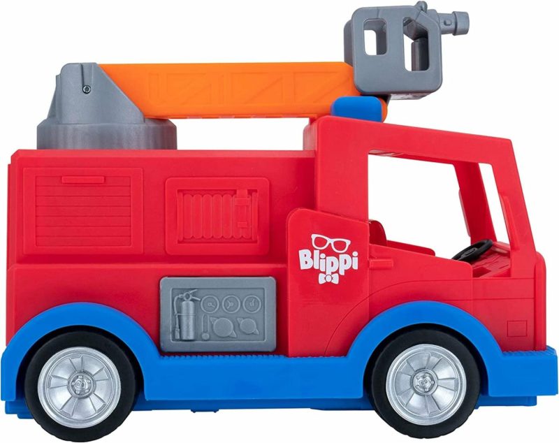 Education & Crafts |  Blippi Fire Truck – Fun Freewheeling Vehicles With Freewheeling Features Including 3 Firefighter And Fire Dog, Sounds And Phrases – Educational Vehicles For Toddlers And Young Kids Education & Crafts Blippi