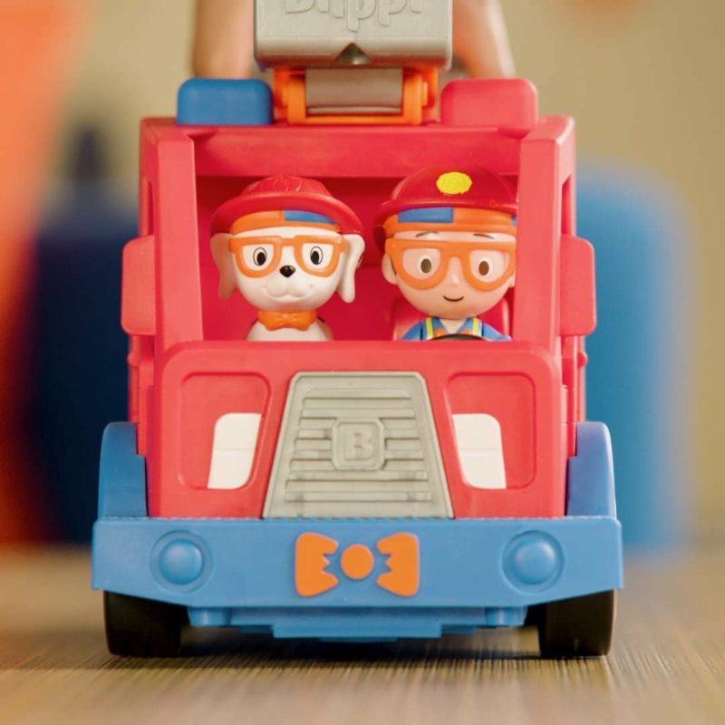 Education & Crafts |  Blippi Fire Truck – Fun Freewheeling Vehicles With Freewheeling Features Including 3 Firefighter And Fire Dog, Sounds And Phrases – Educational Vehicles For Toddlers And Young Kids Education & Crafts Blippi