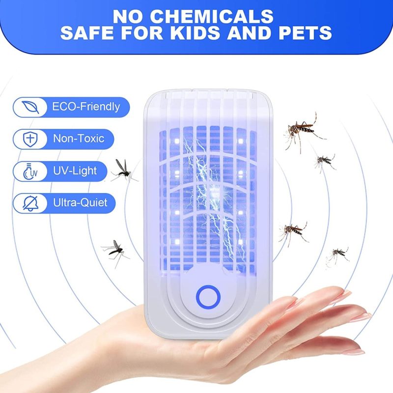 Education & Crafts |  Boyon Bug Zapper, 2 Packs Indoor Plug-In Mosquitos Insects, Electronic Mosquito Killer Indoor Fruit Fly Traps With Led Light For Home， Kitchen， Bedroom, Office (White) Education & Crafts BOYON