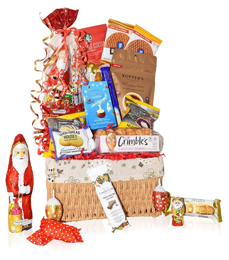 Education & Crafts |  Christmas Baskets – Macaroons, Chocolate, Santa, Walkers, Holiday – Premium Gift Baskets For Family, Friends, Colleagues, Office, Men,, Corporate, Him, Her Education & Crafts Education & Crafts