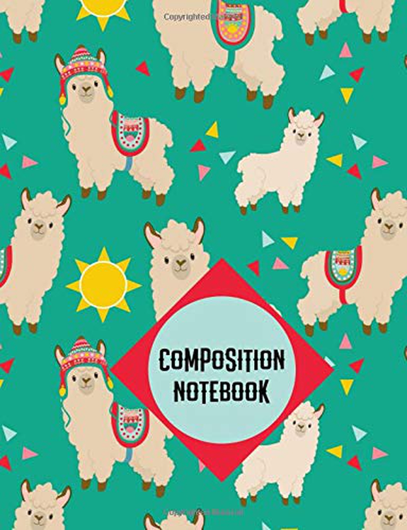 Education & Crafts |  Composition Notebook: Llama Notebook College Ruled Journal – Back To School Diary Planner Gift Students Teachers Boys Girls 100 Sheets- Add On Item Education & Crafts Does Not Apply