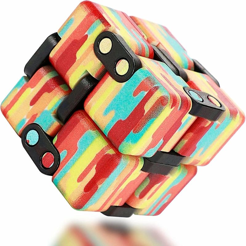 Education & Crafts |  Fidgets Toys Fidget Cubes 2Pcs Infinity Cubes For Kids & Teen & Adult, Cool Stuff Adult Toys Mini Gadget Best For Stress Or Anxiety Relief And Kill Time, Sensory Toys Unique Teacher Appreciation Gifts Education & Crafts 2PCS Colour Galaxy