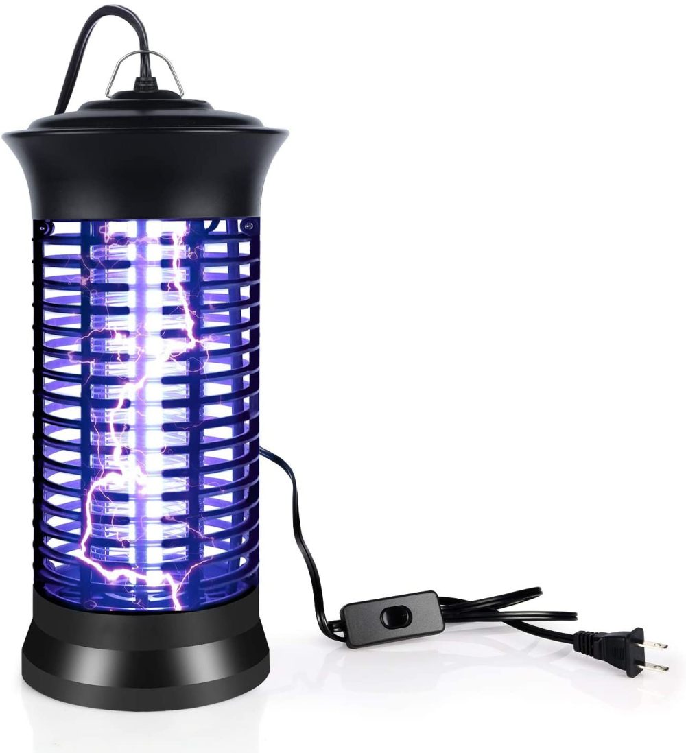 Education & Crafts |  Indoor Bug Zapper With Switch, Electric Mosquito Killer Lamp With Uv Light, Portable Standing Or Hanging Home Bug Killer For Kitchen And Office Education & Crafts BUGSMSKTE