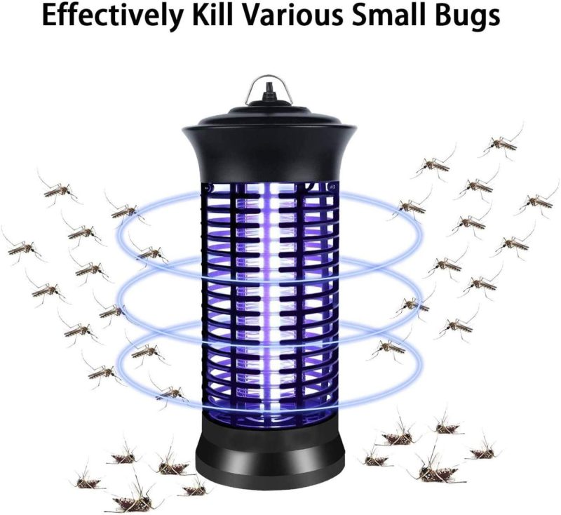 Education & Crafts |  Indoor Bug Zapper With Switch, Electric Mosquito Killer Lamp With Uv Light, Portable Standing Or Hanging Home Bug Killer For Kitchen And Office Education & Crafts BUGSMSKTE