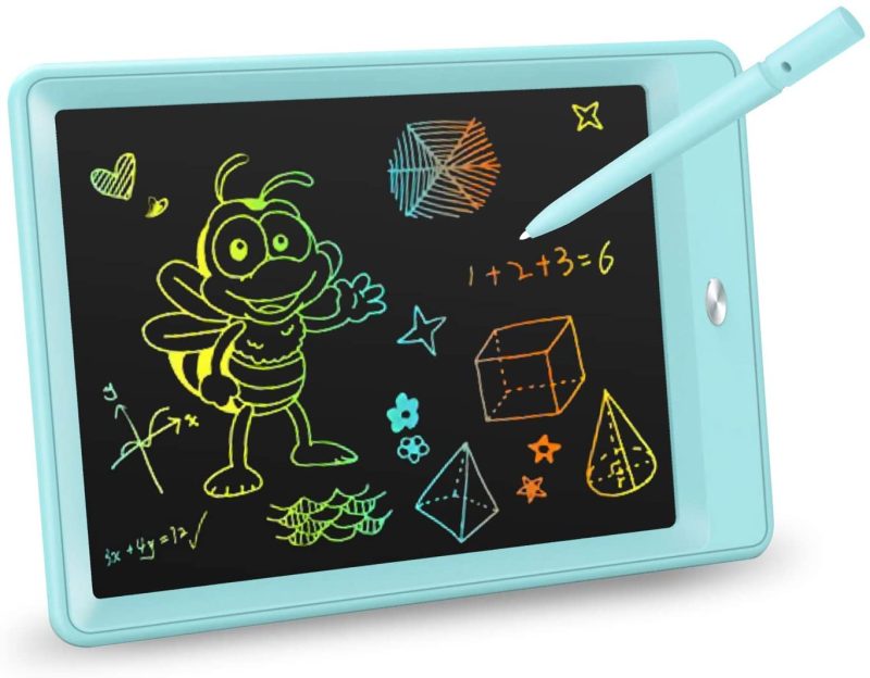 Education & Crafts |  Kokodi Lcd Writing Tablet, 10 Inch Colorful Toddler Doodle Board Drawing Tablet, Erasable Reusable Electronic Drawing Pads, Educational And Learning Toy For 3-6 Years Old Boy And Girls Education & Crafts Blue