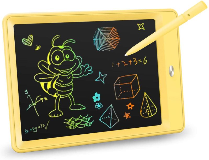 Education & Crafts |  Kokodi Lcd Writing Tablet, 10 Inch Colorful Toddler Doodle Board Drawing Tablet, Erasable Reusable Electronic Drawing Pads, Educational And Learning Toy For 3-6 Years Old Boy And Girls Education & Crafts Blue