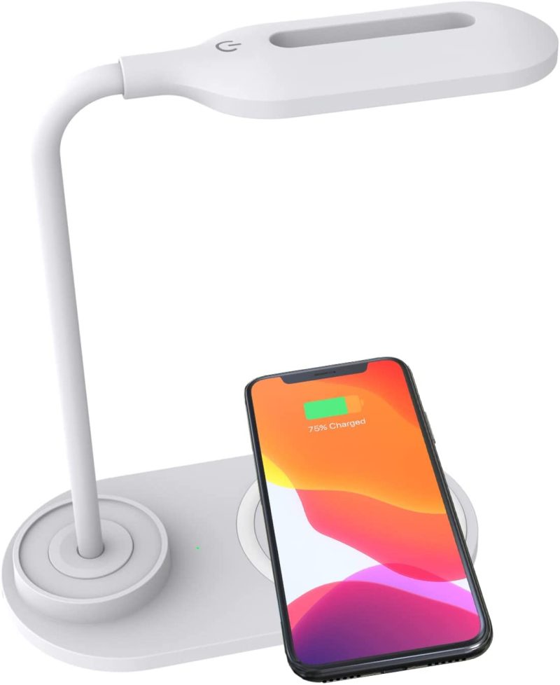 Education & Crafts |  Led Desk Lamp With Wireless Charger, 3 Lighting Modes Table Light With Touch Control For Home Bedroom/Study/Office Education & Crafts Education & Crafts