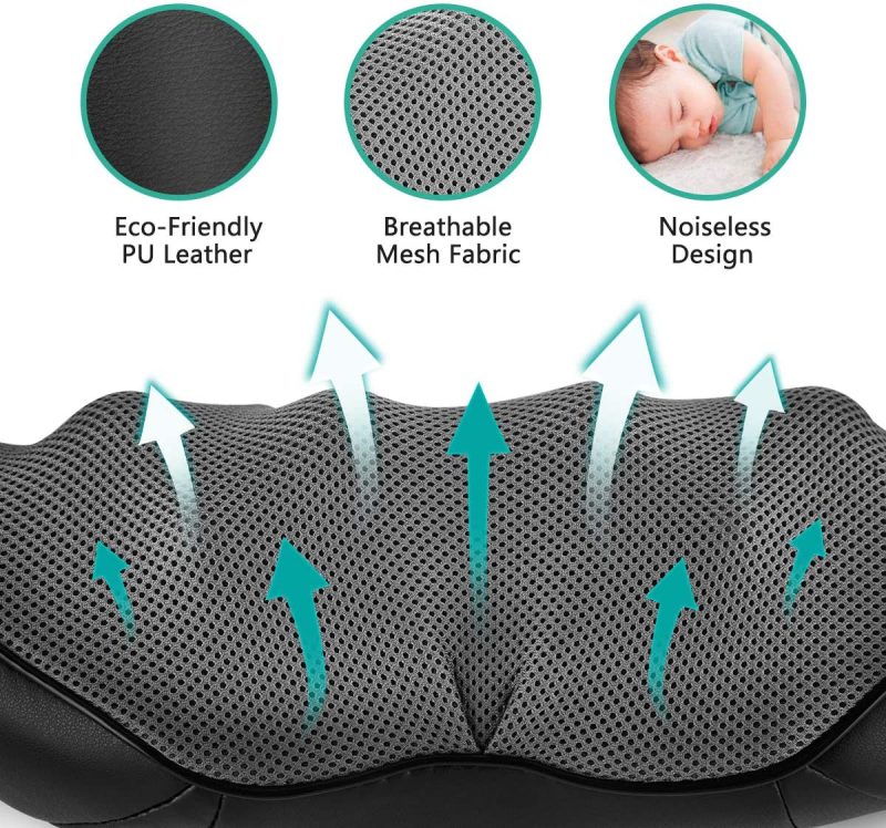 Education & Crafts |  Medcursor Neck And Shoulder Massager With Heat, 3D Shiatsu Deep Tissue Kneading Massage Pillow For Back, Leg, Body Muscle Soreness Relief, Home, Office, And Car Use Education & Crafts Education & Crafts