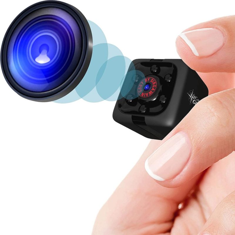 Education & Crafts |  Mini Spy Camera 1080P Hidden Camera – Portable Small Hd Nanny Cam With Night Vision And Motion Detection – Indoor Covert Security Camera For Home And Office – Hidden Spy Cam – Built-In Battery Education & Crafts Education & Crafts