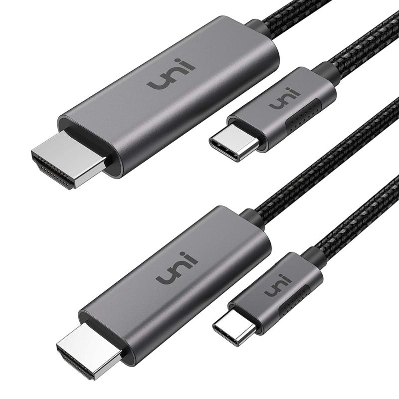 Education & Crafts |  Usb C To Hdmi Cable For Home Office Compatible With Macbook Pro 2020/2019, Macbook Air/Ipad Pro 2020, Surface Book 2, Galaxy S20 And More Education & Crafts Education & Crafts