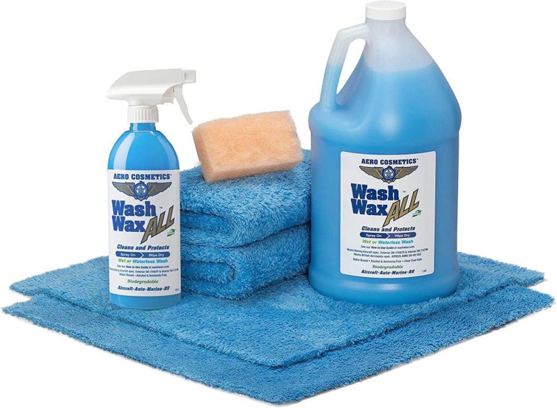 Education & Crafts |  Wet Or Waterless Car Wash Wax Kit 144 Oz. Aircraft Quality For Your Car, Rv, Boat, Motorcycle. Guaranteed The Best Wash Wax. Anywhere, Anytime, Home, Office, School, Garage, Parking Lots. Education & Crafts Aero Cosmetics