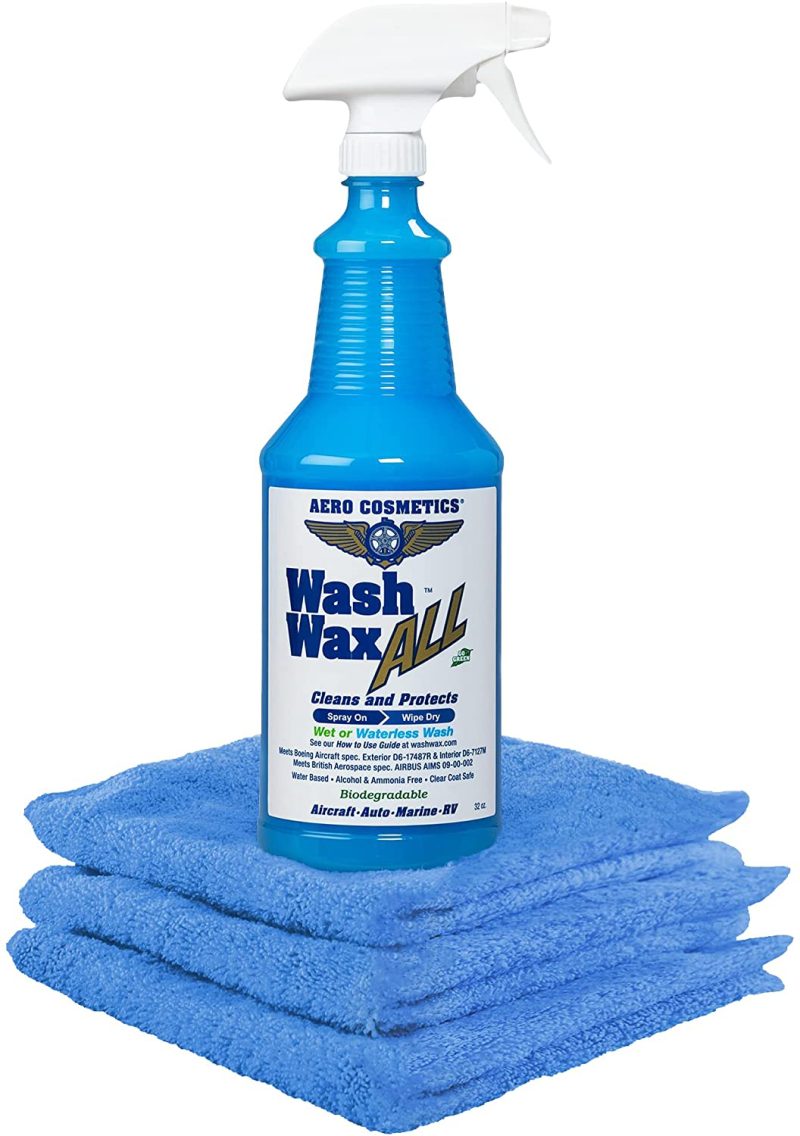 Education & Crafts |  Wet Or Waterless Car Wash Wax Kit 144 Oz. Aircraft Quality For Your Car, Rv, Boat, Motorcycle. Guaranteed The Best Wash Wax. Anywhere, Anytime, Home, Office, School, Garage, Parking Lots. Education & Crafts Aero Cosmetics