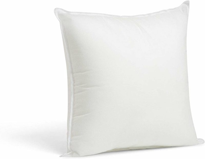 Fabric |  Foamily Premium Hypoallergenic Stuffer Pillow Insert Sham Square Form Polyester, 12" L X 12" W, Standard/White Arts, Crafts & Sewing Bedding