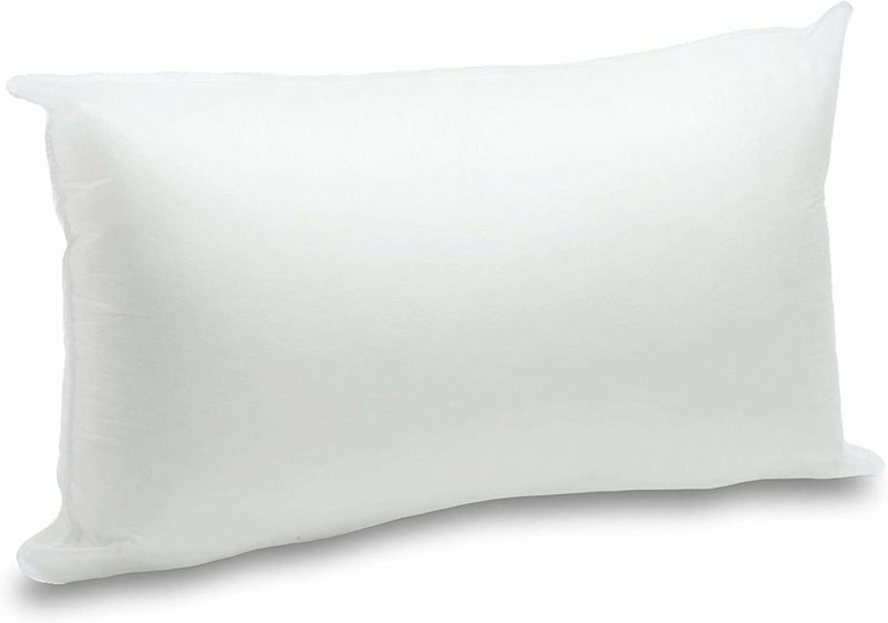 Fabric |  Foamily Premium Hypoallergenic Stuffer Pillow Insert Sham Square Form Polyester, 12" L X 12" W, Standard/White Arts, Crafts & Sewing Bedding