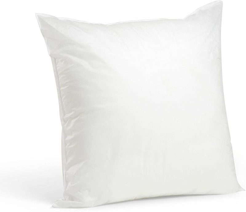 Fabric |  Foamily Premium Hypoallergenic Stuffer Pillow Insert Sham Square Form Polyester, 12" L X 12" W, Standard/White Arts, Crafts & Sewing Bedding