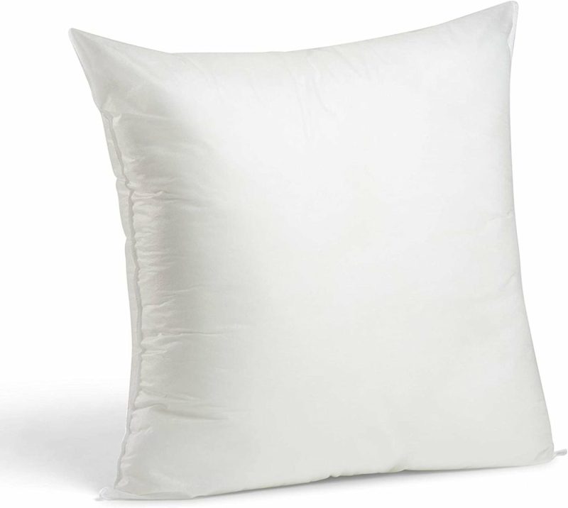 Fabric |  Foamily Premium Hypoallergenic Stuffer Pillow Insert Sham Square Form Polyester, 12" L X 12" W, Standard/White Arts, Crafts & Sewing Bedding