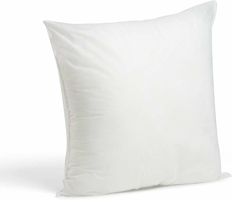 Fabric |  Foamily Premium Hypoallergenic Stuffer Pillow Insert Sham Square Form Polyester, 12" L X 12" W, Standard/White Arts, Crafts & Sewing Bedding