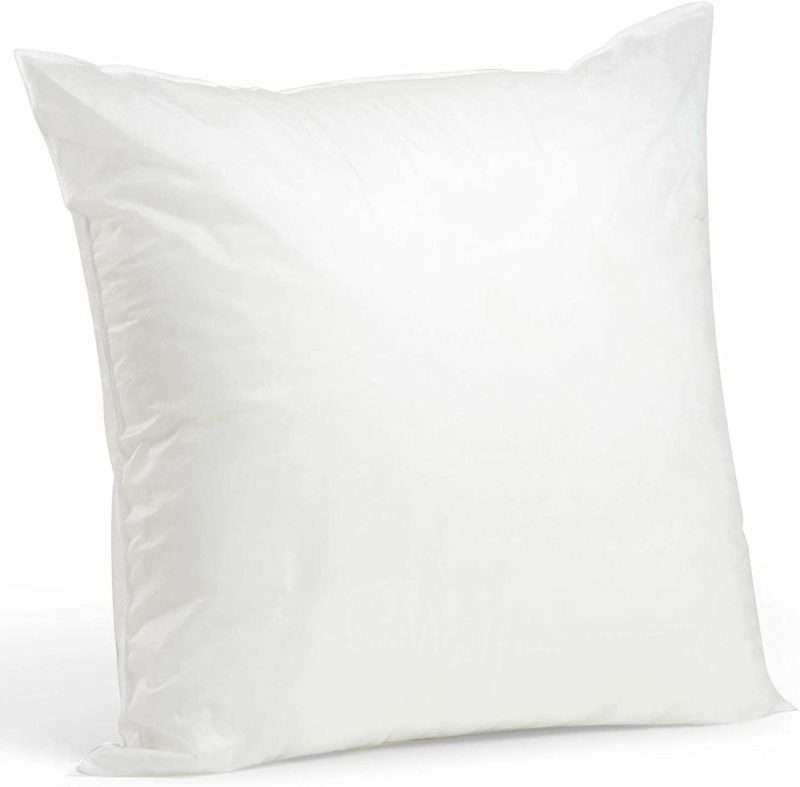 Fabric |  Foamily Premium Hypoallergenic Stuffer Pillow Insert Sham Square Form Polyester, 12" L X 12" W, Standard/White Arts, Crafts & Sewing Bedding