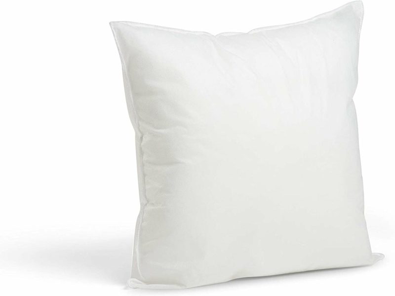 Fabric |  Foamily Premium Hypoallergenic Stuffer Pillow Insert Sham Square Form Polyester, 12" L X 12" W, Standard/White Arts, Crafts & Sewing Bedding