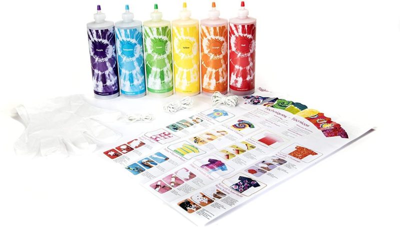 Fabric Painting & Dyeing |  Tulip One-Step Tie-Dye Kit  All-In-1 Kit For Group Activity Tie-Dye Arts, Crafts & Sewing Fabric Painting & Dyeing