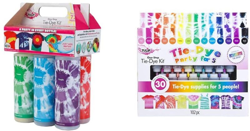 Fabric Painting & Dyeing |  Tulip One-Step Tie-Dye Kit  All-In-1 Kit For Group Activity Tie-Dye Arts, Crafts & Sewing Fabric Painting & Dyeing