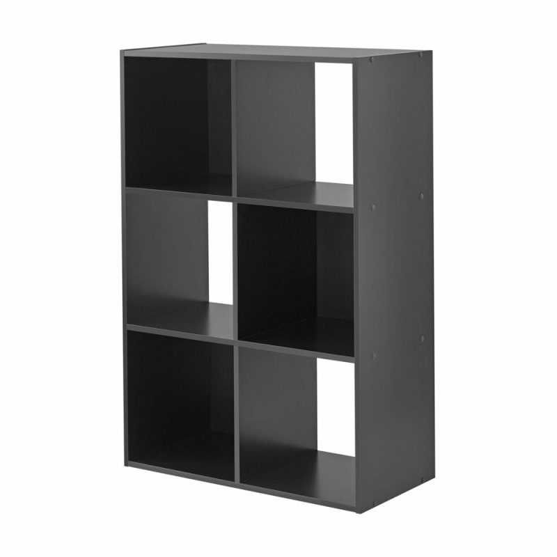 Furniture |  6-Cube Storage Organizer Furniture black