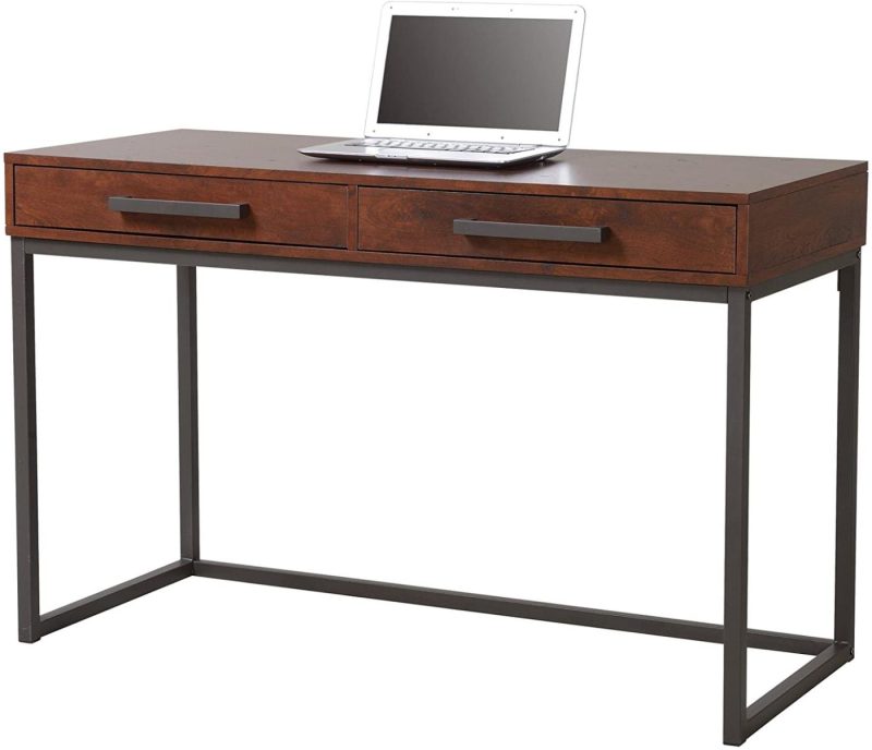 Furniture |  Signature Design By Ashley Horatio Urban Industrial 48" Home Office Desk With 2 Drawers, Brown Education & Crafts Education & Crafts