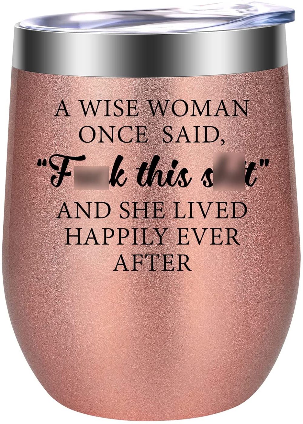 Glassware & Drinkware |  Gifts For – A Wise Woman Once Said – Funny Birthday, Retirement, Friendship, Christmas Gifts For, Best Friends, Coworkers, Wife, Mom, Grandma, Sister, Aunt, Boss, Her – Leado Wine Tumbler Bar Tools & Drinkware Bar Tools & Drinkware