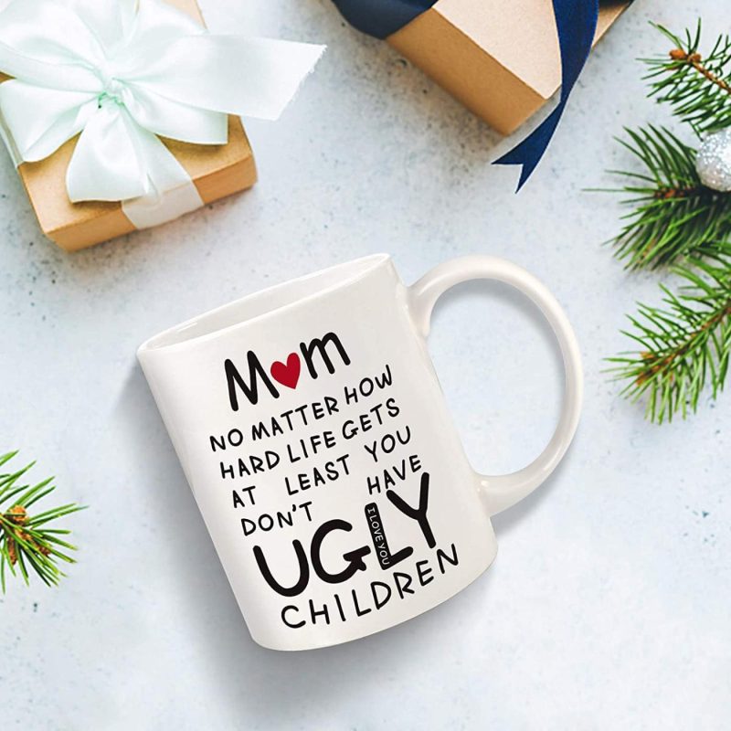 Glassware & Drinkware |  Mothers Day Gifts For Mom From Daughter Son,11Oz Funny Coffee Mug Gifts For Mom Grandma Mother In Law Aunt,Unique Mothers Day Present Idea For Her,Mom Gifts For Birthday Christmas Valentines Day Bar Tools & Drinkware Bar Tools & Drinkware