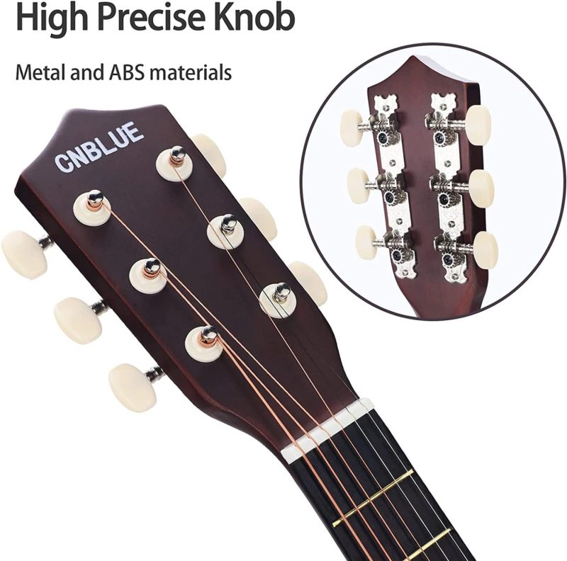 Guitars |  Cnblue Acoustic Guitar Beginner Classical Guitar For Kids 1/2 Size 6 Steel Strings Guitar For Kid Adults With Gig Bag (1/2)… Guitars 45293