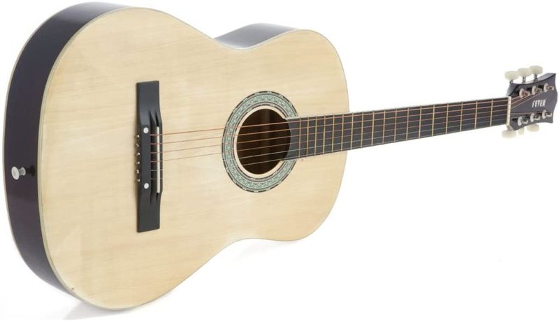 Guitars |  Fever Fv-030-Nt 3/4 38-Inch Acoustic Guitar, Natural Guitars Fever