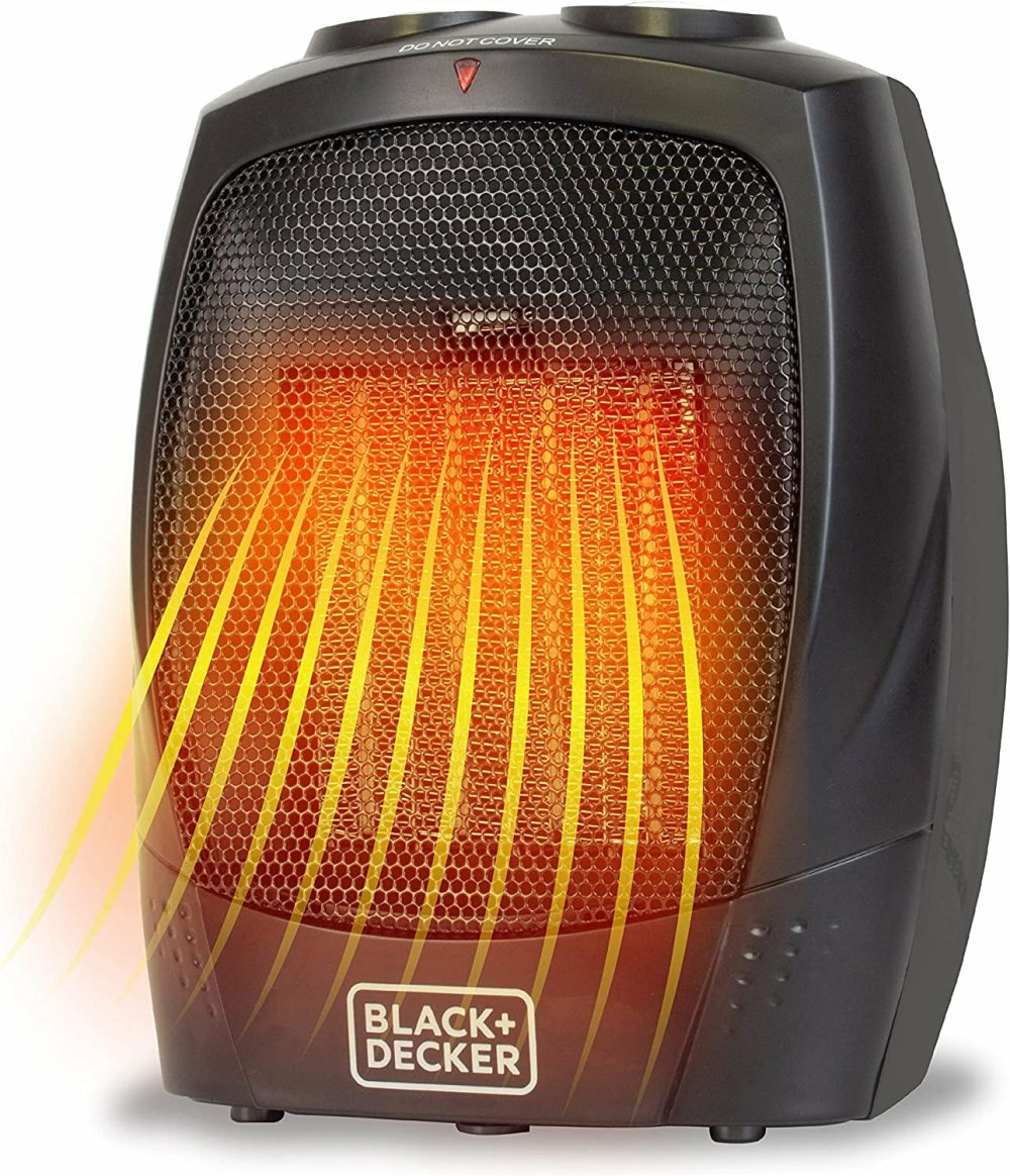 Heating, Cooling & Air Quality |  Black+Decker Portable Space Heater, 1500W Room Space Heater With Carry Handle For Easy Transport Heating, Cooling & Air Quality BLACK+DECKER