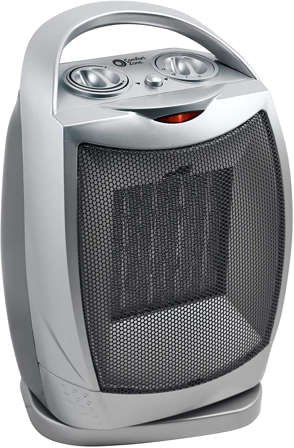 Heating, Cooling & Air Quality |  Ccc Comfort Zone Cz449 Electric Heater, Ceramic Oscillating Thermal, Silver Home Decor & Cleaning CCC COMFORT ZONE