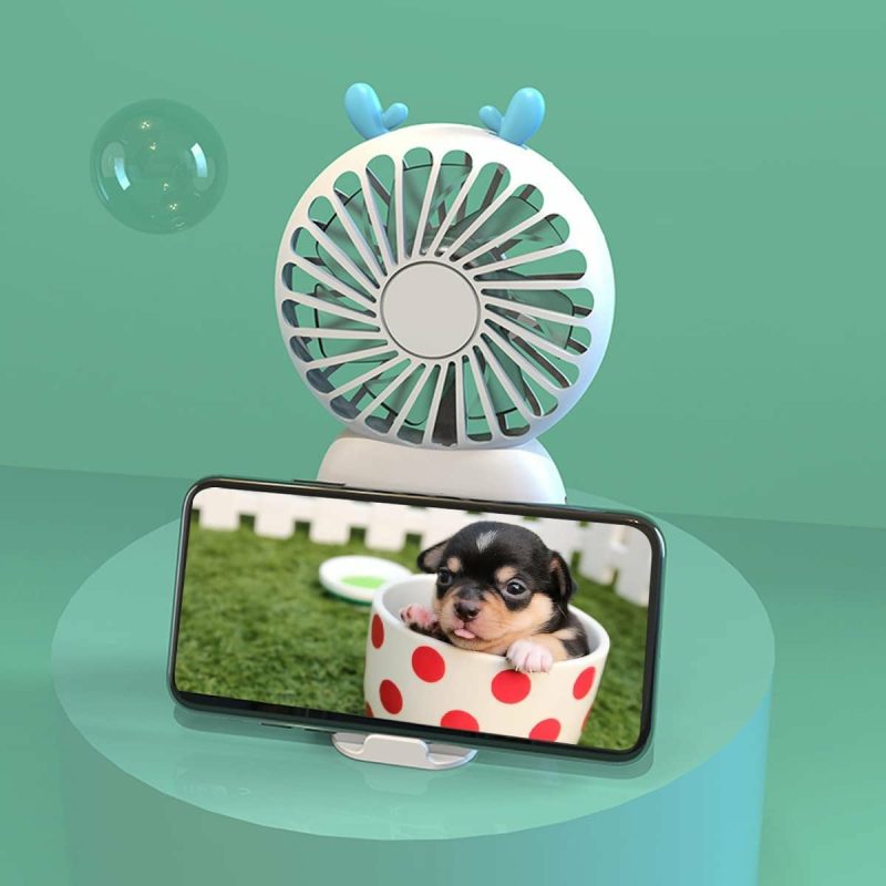 Heating, Cooling & Air Quality |  Personal Portable Folding Fan Speed Adjustable, Battery Operated Heating, Cooling & Air Quality Heating, Cooling & Air Quality