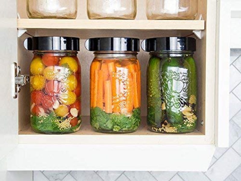 Home Brewing & Wine Making |  Easy Fermenter Fermentation Lids Kit – Wide Mouth Fermenting Lid 3-Pack (Jars Not Included) – Make Sauerkraut, Kimchi, Pickles, Fermented Vegetable Home Brewing & Wine Making Home Brewing & Wine Making