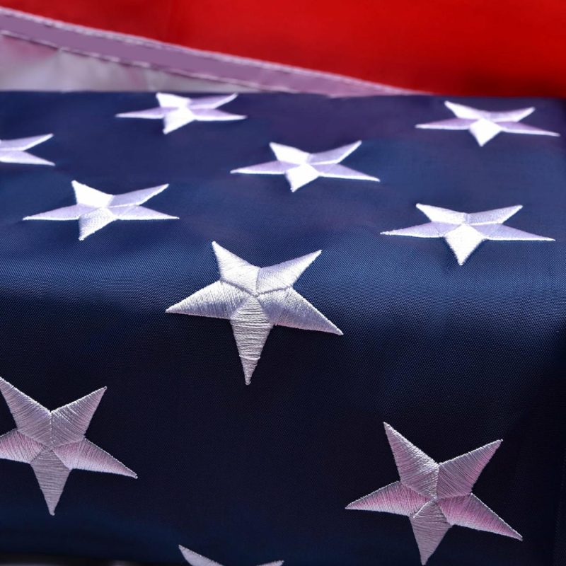 Home Décor |  3’X5′ American Flag, Longest Lasting, Heavy Duty Durable Flag With Embroidered Stars Home Décor Home Décor